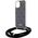 Guess Guess GUHCP15SHC4SEK iPhone 15 / 14 / 13 6.1" czarny/black hardcase Crossbody Cord 4G Print