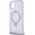 Guess Guess GUHMN61HRSGSU iPhone 11 / Xr 6.1" fioletowy/purple hardcase Ring Stand Script Glitter MagSafe