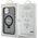 Guess Guess GUHMP12MHRSGSK iPhone 12/12 Pro 6.1" czarny/black hardcase Ring Stand Script Glitter MagSafe