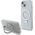 Guess Guess GUHMP15SHRSGSD iPhone 15 / 14 / 13 6.1" przezroczysty/transparent hardcase Ring Stand Script Glitter MagSafe