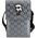 Karl Lagerfeld Karl Lagerfeld Torebka KLWBSAKHPKG srebrny/silver Saffiano Monogram Ikonik