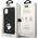 Karl Lagerfeld Karl Lagerfeld KLHCN61SMHCNPK iPhone 11 / Xr 6.1" czarny/black hardcase Silicone C Metal Pin