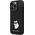 Karl Lagerfeld Karl Lagerfeld KLHCP13LSMHCNPK iPhone 13 Pro / 13 6.1" czarny/black hardcase Silicone C Metal Pin