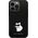 Karl Lagerfeld Karl Lagerfeld KLHCP13LSMHCNPK iPhone 13 Pro / 13 6.1" czarny/black hardcase Silicone C Metal Pin