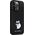 Karl Lagerfeld Karl Lagerfeld KLHCP13LSMHCNPK iPhone 13 Pro / 13 6.1" czarny/black hardcase Silicone C Metal Pin