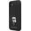 Karl Lagerfeld Karl Lagerfeld KLHCN61SMHKNPK iPhone 11 / Xr 6.1" czarny/black Silicone Ikonik Metal Pin