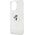 Karl Lagerfeld Karl Lagerfeld KLHMP15XHGKCNOT iPhone 15 Pro Max 6.7" transparent hardcase Karl&Choupette Glitter MagSafe