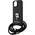 Karl Lagerfeld Karl Lagerfeld KLHCP15SSASKNPSK iPhone 15 6.1" hardcase czarny/black Crossbody Saffiano Monogram Metal Pin Karl & Choupette