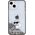 Karl Lagerfeld Karl Lagerfeld KLHCP15SLKCNSK iPhone 15 6.1" transparent hardcase Liquid Glitter Choupette