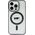 Karl Lagerfeld Karl Lagerfeld KLHMP15MHKHNOTK iPhone 15 Plus 6.7" transparent hardcase IML Karl`s Head MagSafe