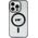 Karl Lagerfeld Karl Lagerfeld KLHMP15XHKHNOTK iPhone 15 Pro Max 6.7" transparent hardcase IML Karl`s Head MagSafe