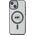 Karl Lagerfeld Karl Lagerfeld KLHMP15SHKHNOTK iPhone 15 6.1" transparent hardcase IML Karl`s Head MagSafe
