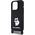 Karl Lagerfeld Karl Lagerfeld KLHCP15XSCBSCNK iPhone 15 Pro Max 6.7" hardcase czarny/black Crossbody Silicone Choupette