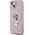 Karl Lagerfeld Karl Lagerfeld KLHMP15SHMRSKCP iPhone 15 6.1" różowy/pink hardcase Ring Stand Karl&Choupettte MagSafe