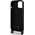 Karl Lagerfeld Karl Lagerfeld KLHCP15SSCBSKNK iPhone 15 6.1" hardcase czarny/black Crossbody Silicone Ikonik