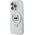 Karl Lagerfeld Karl Lagerfeld KLHMP15LHMRSCHH iPhone 15 Pro 6.1" biały/white hardcase Ring Stand Choupette Head MagSafe