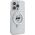 Karl Lagerfeld Karl Lagerfeld KLHMP15LHMRSCHH iPhone 15 Pro 6.1" biały/white hardcase Ring Stand Choupette Head MagSafe