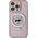 Karl Lagerfeld Karl Lagerfeld KLHMP15LHMRSCHP iPhone 15 Pro 6.1" różowy/pink hardcase Ring Stand Choupette Head MagSafe