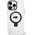 Karl Lagerfeld Karl Lagerfeld KLHMP15SHMRSKHH iPhone 15 6.1" biały/white hardcase Ring Stand Karl Head MagSafe