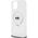 Karl Lagerfeld Karl Lagerfeld KLHMP15SHMRSKHH iPhone 15 6.1" biały/white hardcase Ring Stand Karl Head MagSafe