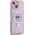 Karl Lagerfeld Karl Lagerfeld KLHMP15SHMRSCHP iPhone 15 6.1" różowy/pink hardcase Ring Stand Choupette Head MagSafe