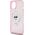Karl Lagerfeld Karl Lagerfeld KLHMP15SHMRSCHP iPhone 15 6.1" różowy/pink hardcase Ring Stand Choupette Head MagSafe