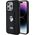 Karl Lagerfeld Karl Lagerfeld KLHCP15LGSACHPK iPhone 15 Pro 6.1" czarny/black hardcase Gripstand Saffiano Choupette Pins
