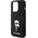 Karl Lagerfeld Karl Lagerfeld KLHCP15LSMHKNPK iPhone 15 Pro 6.1" czarny/black Silicone Ikonik Metal Pin