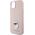 Karl Lagerfeld Karl Lagerfeld KLHCP15MSMHCNPP iPhone 15 Plus 6.7" różowy/pink Silicone Choupette Metal Pin