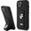 Karl Lagerfeld Karl Lagerfeld KLHCP15SGSAKCPK iPhone 15 6.1" czarny/black hardcase Gripstand Saffiano Karl&Choupette Pins