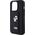 Karl Lagerfeld Karl Lagerfeld KLHCP15XGSAKCPK iPhone 15 Pro Max 6.7" czarny/black hardcase Gripstand Saffiano Karl&Choupette Pins