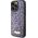 Guess Guess GUHCP15LPFGSBSP iPhone 15 Pro 6.1" fioletowy/purple hardcase Rhinestone Metal Logo