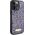 Guess Guess GUHCP15LPFGSBSP iPhone 15 Pro 6.1" fioletowy/purple hardcase Rhinestone Metal Logo