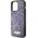 Guess Guess GUHCP15LPFGSBSP iPhone 15 Pro 6.1" fioletowy/purple hardcase Rhinestone Metal Logo