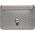 Karl Lagerfeld Karl Lagerfeld Sleeve KLCS14SAKHPKG 14" srebrny/silver Saffiano Monogram Ikonik
