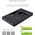 Kieszeń StarTech StarTech.com 4 Bay Thunderbolt 3 NVMe Enclosure, For M.2 NVMe SSD Drives, 1x DisplayPort Video/ 2x TB3 Downstream Ports, 40Gbps, 72W Power Supply, External Hard Drive Enclosure, SSD enclosure, M.2, M.2, 40 Gbit/s, USB connectivity, Black