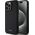 Tumi Tumi TUHMP15XRBAK iPhone 15 Pro Max 6.7" black/black hardcase Leather Balistic Pattern MagSafe