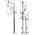 Bateria kuchenna Hansgrohe Kitchen faucet with pull-out hose Hansgrohe Metris Select M71 73816800