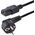 Kabel zasilający StarTech Cable StarTech EU Shuko to C13 1m Black