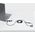 Adapter USB StarTech ZUB StarTech Laptop Schloss 2m Nano Slot