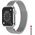 Swissten Mesh band for apple watch 38-40 mm silver