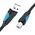 Kabel USB Vention USB-A - USB-B 3 m Czarny (VAS-A16-B300)