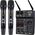 Mikrofon DNA DNA MIXMIC 2 mikser audio USB Bluetooth + mikrofony bezprzewodowe zestaw