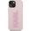 Karl Lagerfeld Karl Lagerfeld Klhcp15M3Dmbkcp Iphone 15 Plus / 14 Plus 6.7" Różowy/Pink Hardcase 3D Rubber Glitter Logo