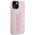 Karl Lagerfeld Karl Lagerfeld Klhcp15M3Dmbkcp Iphone 15 Plus / 14 Plus 6.7" Różowy/Pink Hardcase 3D Rubber Glitter Logo
