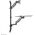 Neomounts Uchwyt ścienny na monitor 17" - 32" (WL90-325BL1)