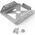 Uchwyt do komputera Compulocks Compulocks Mac Mini Security Mount with Keyed Cable Lock - Sicherheitskit - Silber - fur Apple Mac mini