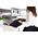 Podkładka Deltaco Deltaco DELC-0100, Black, Monochromatic, Neoprene, USB powered, Non-slip base