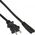 Kabel zasilający InLine 65pcs. Bulk-Pack InLine® Power Cable mains Plug USA to Euro 8 socket 1.8m