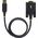 Kabel USB StarTech USB-A - D-Sub (VGA) 1 m Czarny (1P3FFCNB-USB-SERIAL)